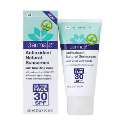 Derma E Antioxidant Natural Sunscreen SPF Body Lotion